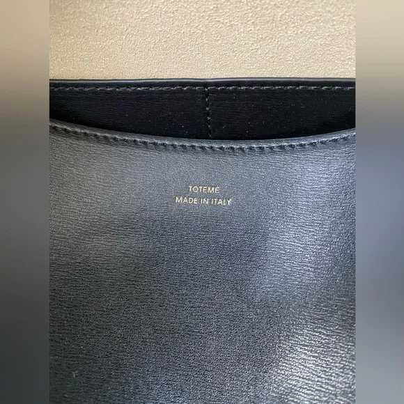 Toteme Large T-Lock leather shoulder bag - Picture 10 of 14